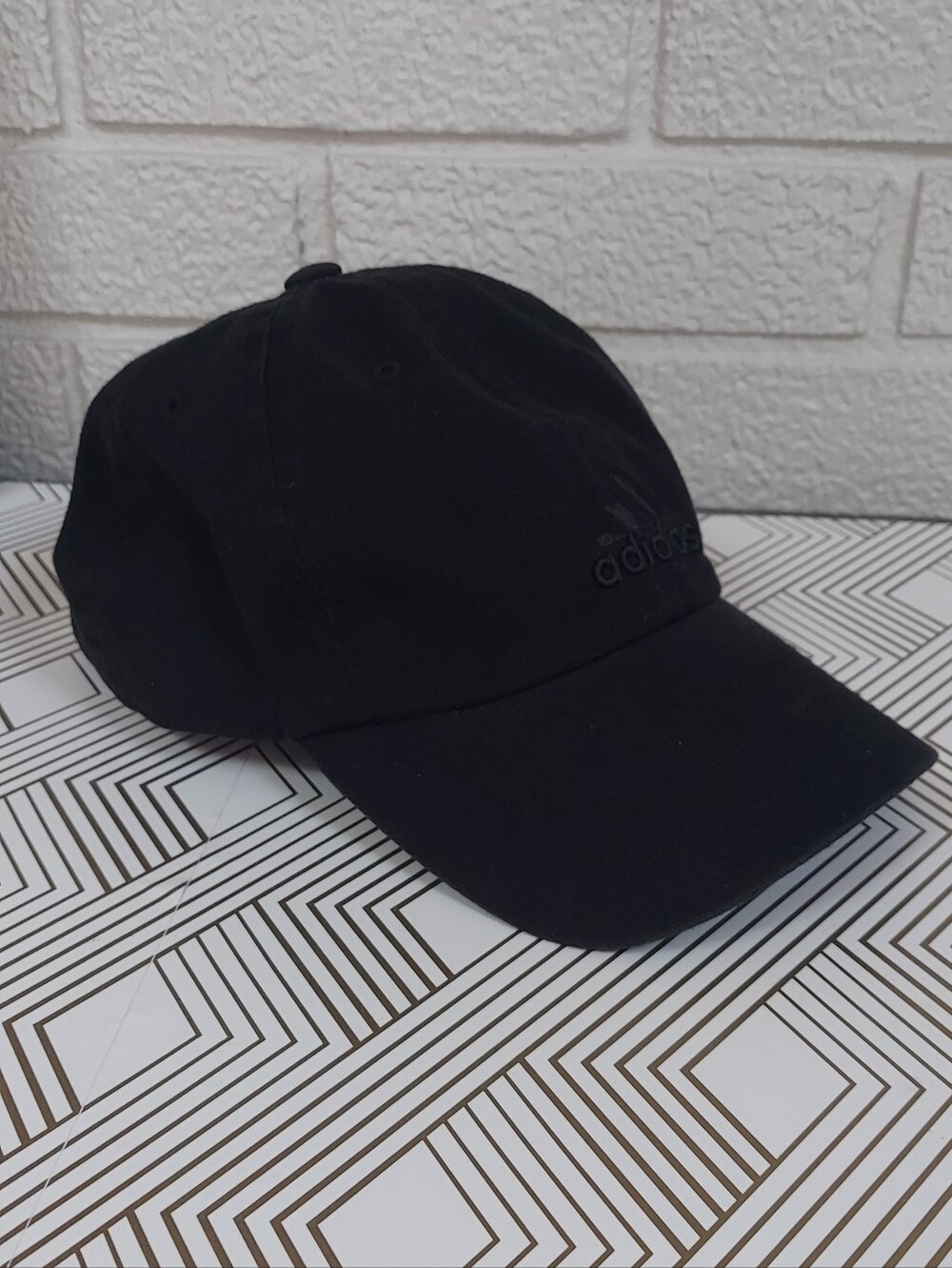 Adidas 100% Cotton Black Classic Baseball Cap
